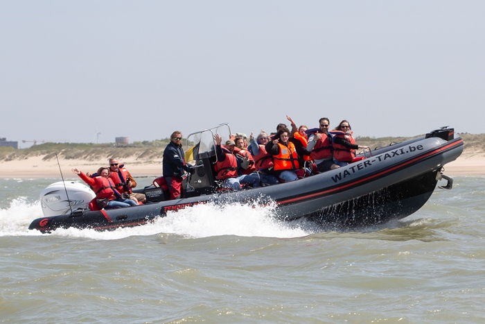 Activiteit aan zee: Water Taxi Boottocht (Blankenberge)