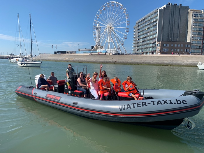 Activiteit aan zee: Water Taxi Boottocht (Blankenberge)